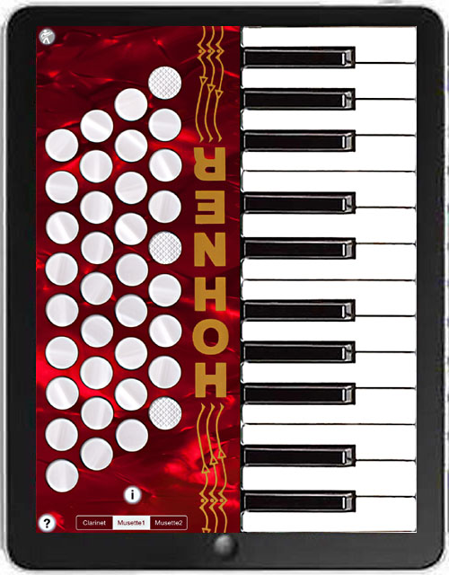 Hohner Piano Accordion App Icon